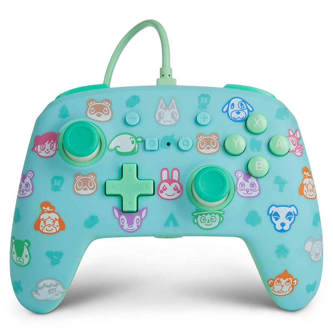 PowerA Enhanced Wired Gaming Controller for Nintendo Switch Animal Crossing - Image 1
